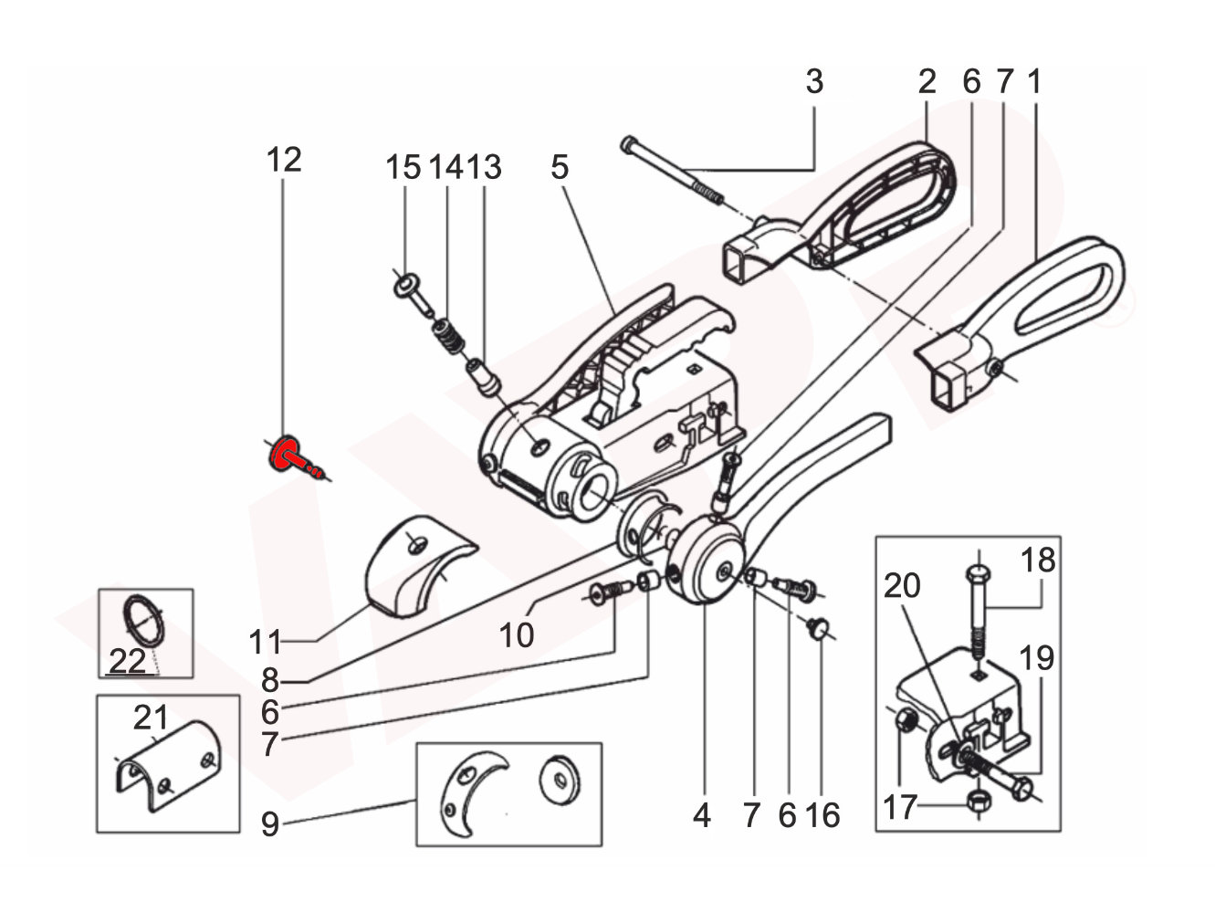 Stabilizátor AL-KO AKS 3004 třecí segmenty 