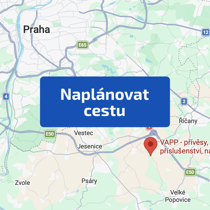 Naplánovat trasu do VAPP v Google Maps