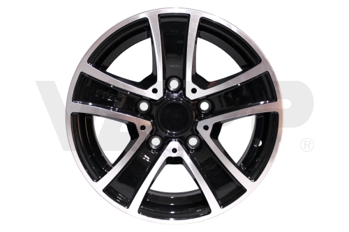 Disk Alu 6,0Jx13 H2 ET30 (112x5) Black Diamond