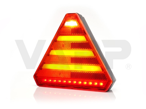 Svítilna WAS W243 sdružená LED 12-24V, L-BL/BR/KO/ML/CO/RZ IP6K9K