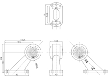 Svítilna doplňková obrysová LED WAS W21.7RF 299BC, 12-24V, 108 mm, QS150 (3)