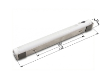 Vnitřní osvětlení LUNARTEC bateriové s vypínačem a PIR senzorem, magnetická lišta (9 diod) (3)