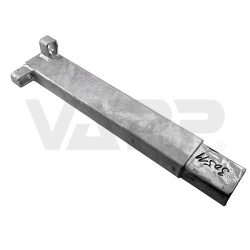 Sloupek PVV 350mm pro přední otevírací čelo Levý, uzávěr SAFEGRIP