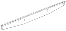 Nárazník zadní VAPP PA  x.x/x.x/1.82 zešikmený 1838 mm (od 2013) (1)
