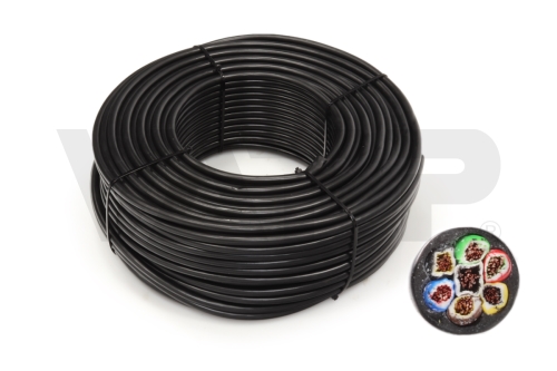 Kabel 7x1, sedmibarevný, balení 200 m