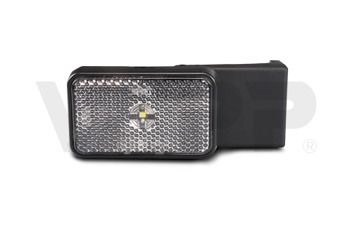 Svítilna přední obrysová LED Jokon PLR 230, 12V, s odrazkou, na držáku, L/P