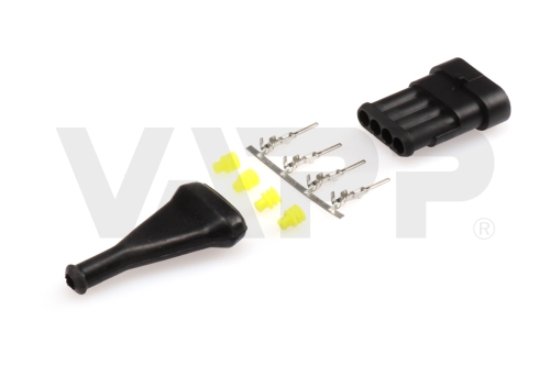Konektor 4-pólový Superseal - vidlice (male), IP67