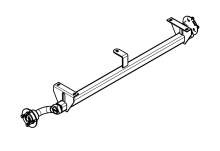 Náprava KNOTT VG 7 (750 kg) b=1125 mm, c=1615 mm, patky 125 mm, 100x4 Náprava KNOTT VG 7 (750 kg) b=1125 mm, c=1615 mm, patky 125 mm, 100x4