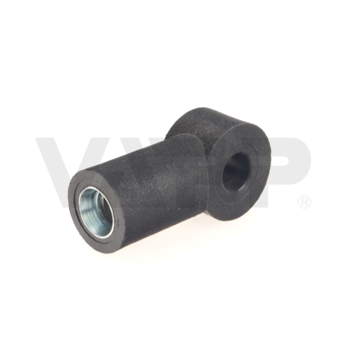 Oko k plynové vzpěře BM, pr. 6,1mm, c=25mm, pro závit M6, plast