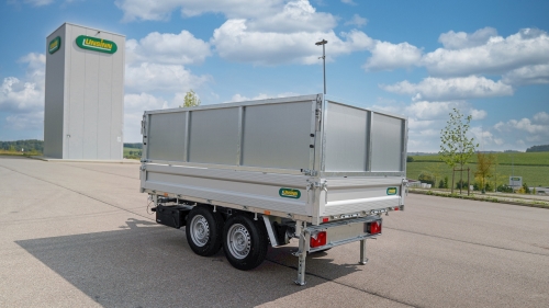 Nástavbové bočnice KombiLine STEEL pro přívěs UHK 2300x1500 mm (výška 750 mm) (4)