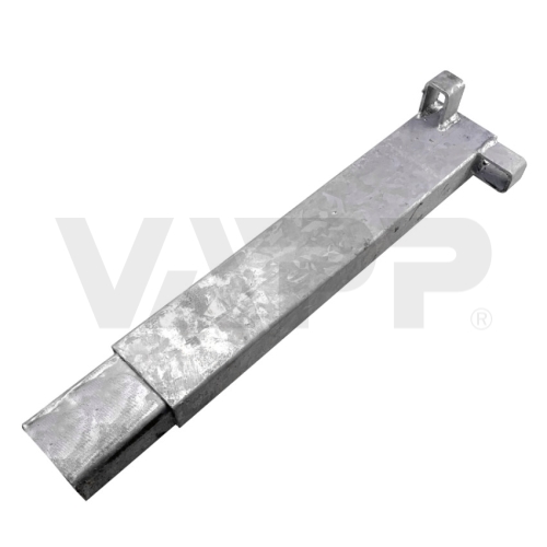Sloupek PVV 350mm pro přední otevírací čelo Pravý, uzávěr SAFEGRIP