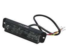 Výstražná záblesková svítilna VISIONPRO, 6x LED, modrá, plochá (1)