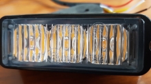 Výstražná záblesková svítilna VISIONPRO, 3x LED, oranžová (4)