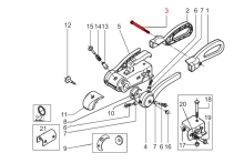 Šroub náhradní pro madlo stabilizátoru AL-KO AKS 3004 a AKS 3504 (Torx 8x97) (2)
