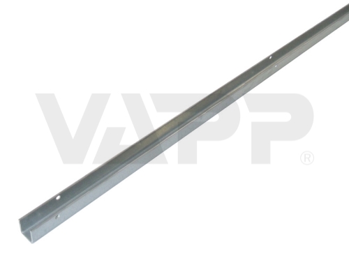 Lemování bočnice U 2485 mm, 15mm Zn. 2mm