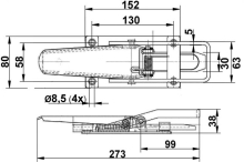 Závěr bočnic - přezka KNOTT 275 mm (3)