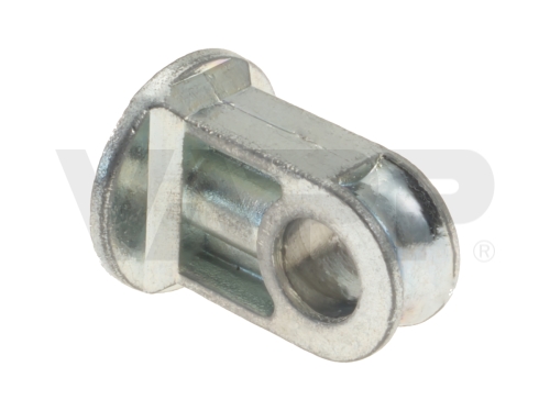 Oko k plynové vzpěře BM, pr. 8,6mm, c=17,5mm, pro závit M6, alu