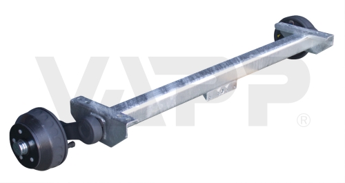 Náprava KNOTT VGB 15 (1500 kg) b=1300 mm, c=1770 mm, 200x50/10" 112x5