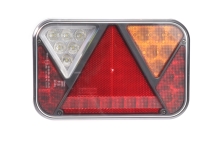 Svítilna Fristom FT-270 sdružená LED 12V, P-BL/BR/KO/CO, IP68 (1)