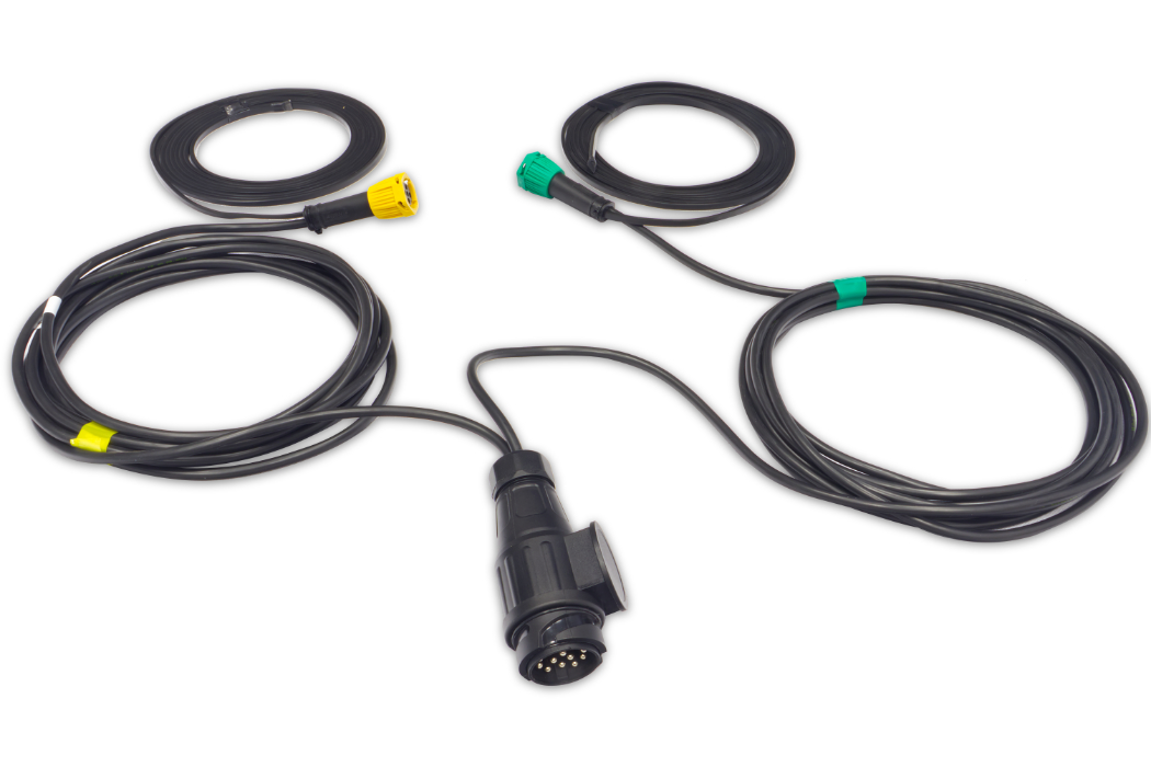 Kabeláž  4,6m/13-pól. zástrčka, s předními vývody, baj5, Fristom