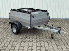 Přívěs Stema RETRO Advanced šedá (RAL 7037) Přívěs Stema RETRO Advanced šedá (RAL 7037)