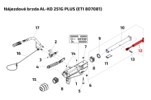 Tlumič nájezdové brzdy AL-KO 251G PLUS (1)