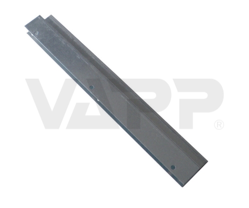 Lemování čela bok s praporkem 396mm  Zn. 1mm k PV 0.7-1.3 (zvýšené bočnice o 100mm)