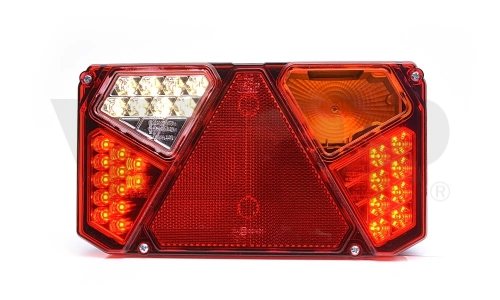 Svítilna WAS W125DŽP/960 sdružená LED-ŽÁROVKA 12-24V, P-BL/BR/KO/CO/ML, bajonet WAS7
