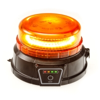 Maják VISIONPRO magnetický LED AKU s dálkovým ovládáním oranžový (3)