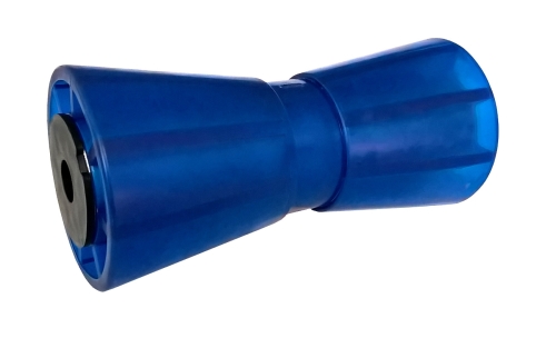 Rolna kuželová 8'' modrá PVC, pr. 90/61 mm, d=17 mm, l=194 mm