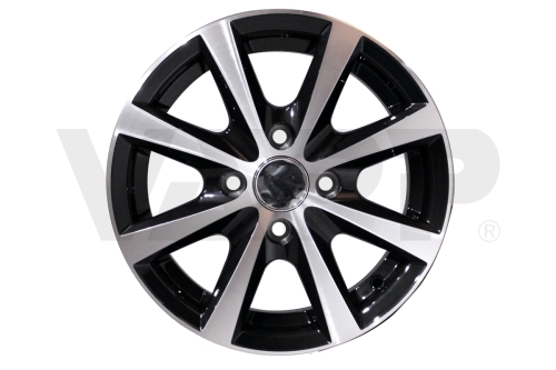 Disk Alu 5,0Jx13 H2 ET30 (100x4) Black Diamond