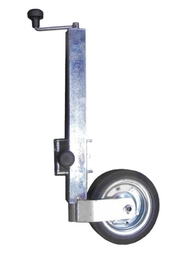 Kolečko opěrné s otočným držákem WW ST 60-PVDL-560-255 VB (ocelový disk) 500 kg
