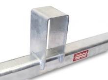 Náprava KNOTT VG 7 (750 kg) b=1000 mm, c=1430 mm, 100x4, stř. opěra (Handy 1,2,3,13,15,20) (3)