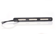 Svítilna boční obrysová LED WAS W115 SLIM, 12-24V, s odrazkou (4)