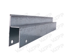 Lemování čela bok – "h" profil 481mm  Zn. 1mm k PV 0.7-1.3 (zvýšené bočnice o 500mm) (1)