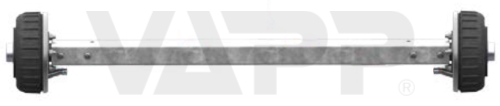 Náprava AL-KO Starr Plus BS (1800kg) a= 700 mm, c=1200 mm, 2361Ab, 112x5