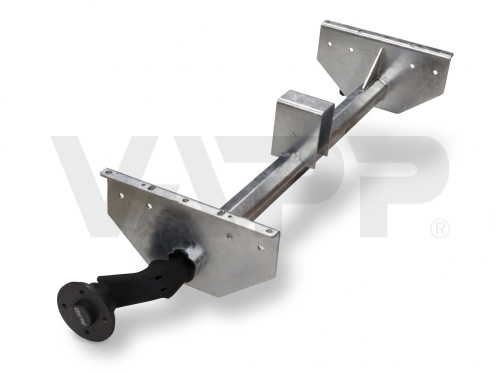 Náprava AL-KO UBR  700-5 (750 kg) a=1092 mm, c=1420 mm, 100x4, patky 159 (Agados,Vezeko)