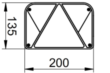 Sklo svítilny Dobplast DPT35, P-BL/BR/KO (1)