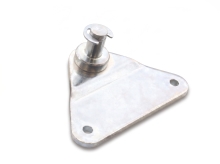 Konzola k plynové vzpěře vyhnutá 55x30 mm, válcový čep pr. 8 mm, ocel (1)