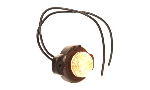 Svítilna boční obrysová LED WAS W24/149, 12-24V, kulatá malá