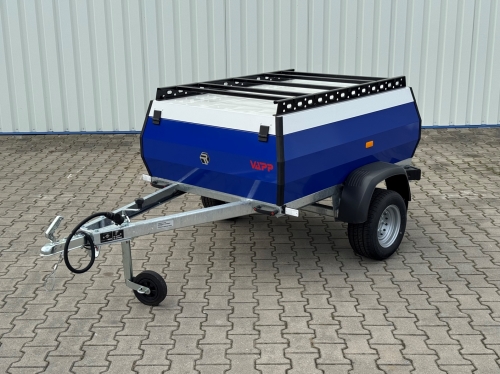 Přívěs Stema RETRO Advanced modrý (RAL 5002) (5)