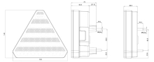 Svítilna WAS W243 sdružená LED 12-24V, P-BL/BR/KO/ML/CO/RZ IP6K9K (12)