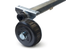 Náprava AL-KO Plus B 1800-9 (1800 kg) a=1700 mm, c=2200 mm, 2361, 112x5, zesílené patky (1)