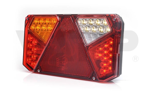 Svítilna WAS W125DL/915 sdružená LED 12-24V, L-BL/BR/KO/CO/ML, bajonet WAS7