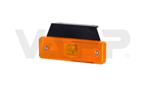 Svítilna boční obrysová LED HORPOL LD 500 12-24V, s odrazkou na držáku