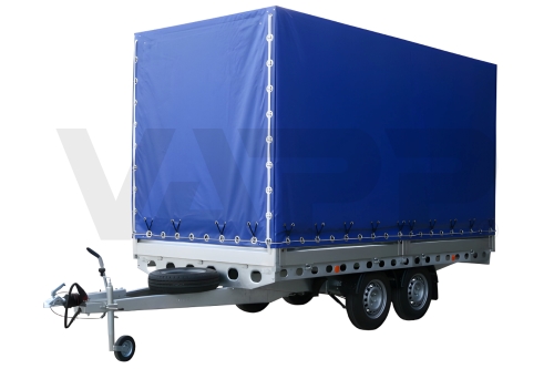 Plachta s konstrukcí PVV 6120, podchozí výška 190 cm, barva volitelná