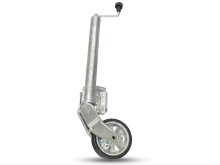 Kolečko opěrné automat DTR 60 200x60 500 kg, zesílený disk 570 mm (3)