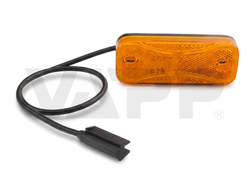 Svítilna boční obrysová LED Lucidity BONE 26279, 12-24V, s odrazkou, QS150