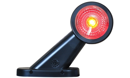Svítilna doplňková obrysová LED WAS W21.7RF 299BC, 12-24V, pravá 108 mm
