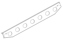 Nárazník přední VAPP PAV 2.0(2.5)/4.0(4.2)/2.02 2020 mm (1)